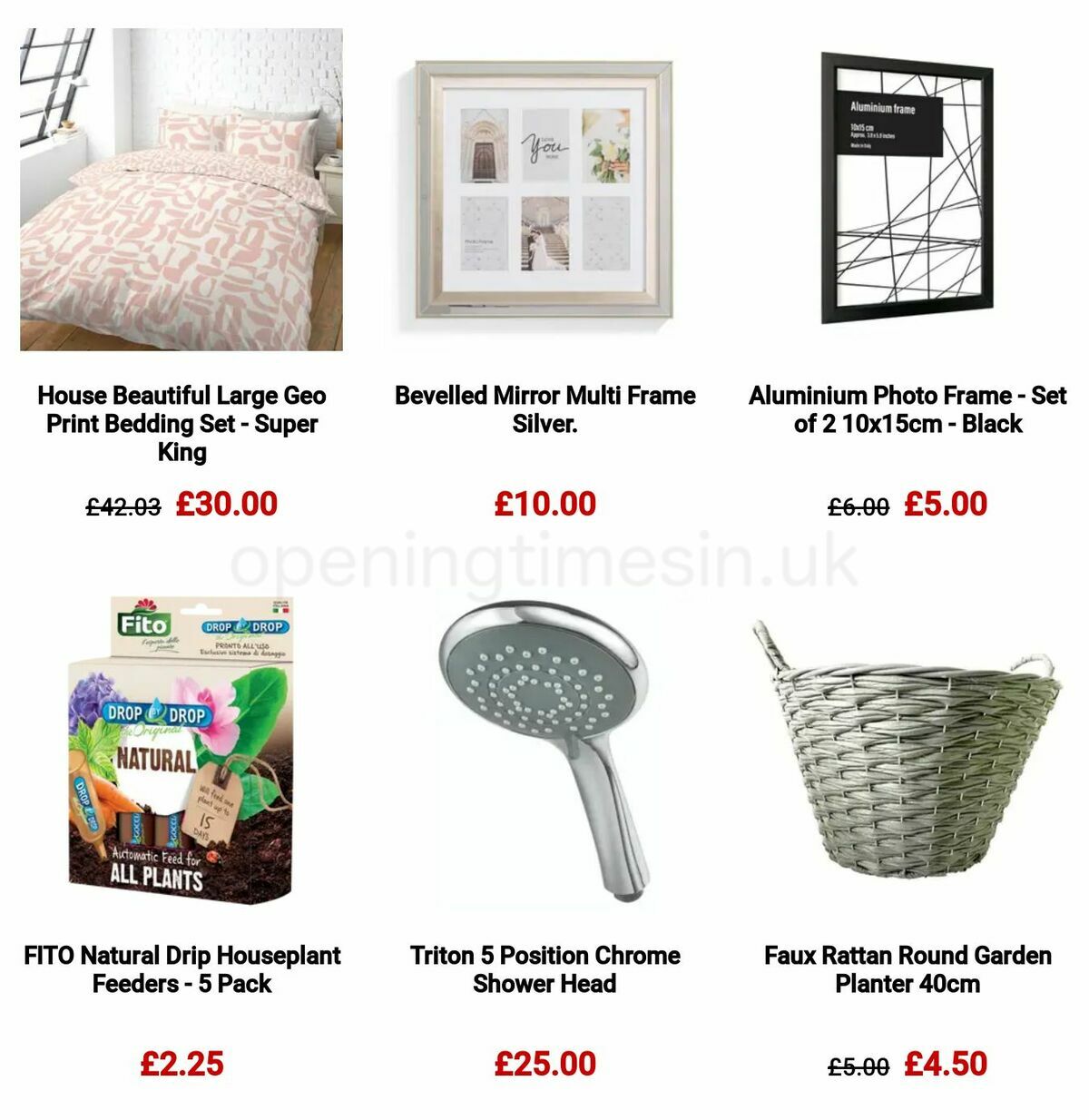Homebase Offers from 9 March