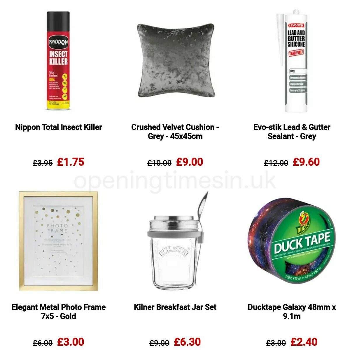 Homebase Offers from 9 March