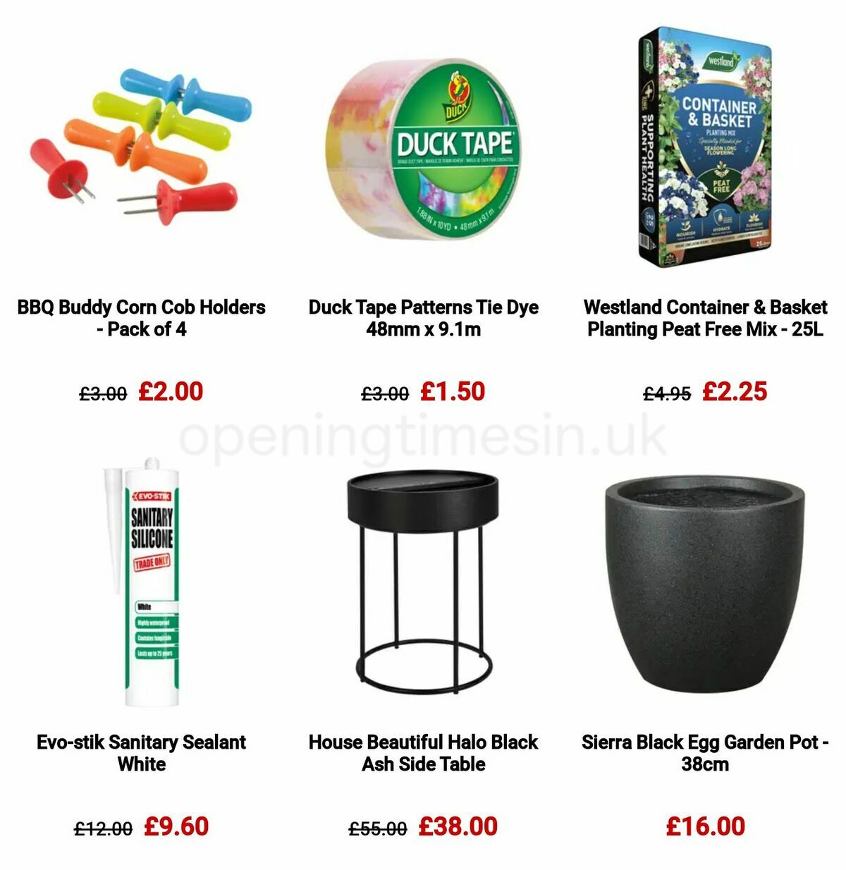 Homebase Offers from 9 March