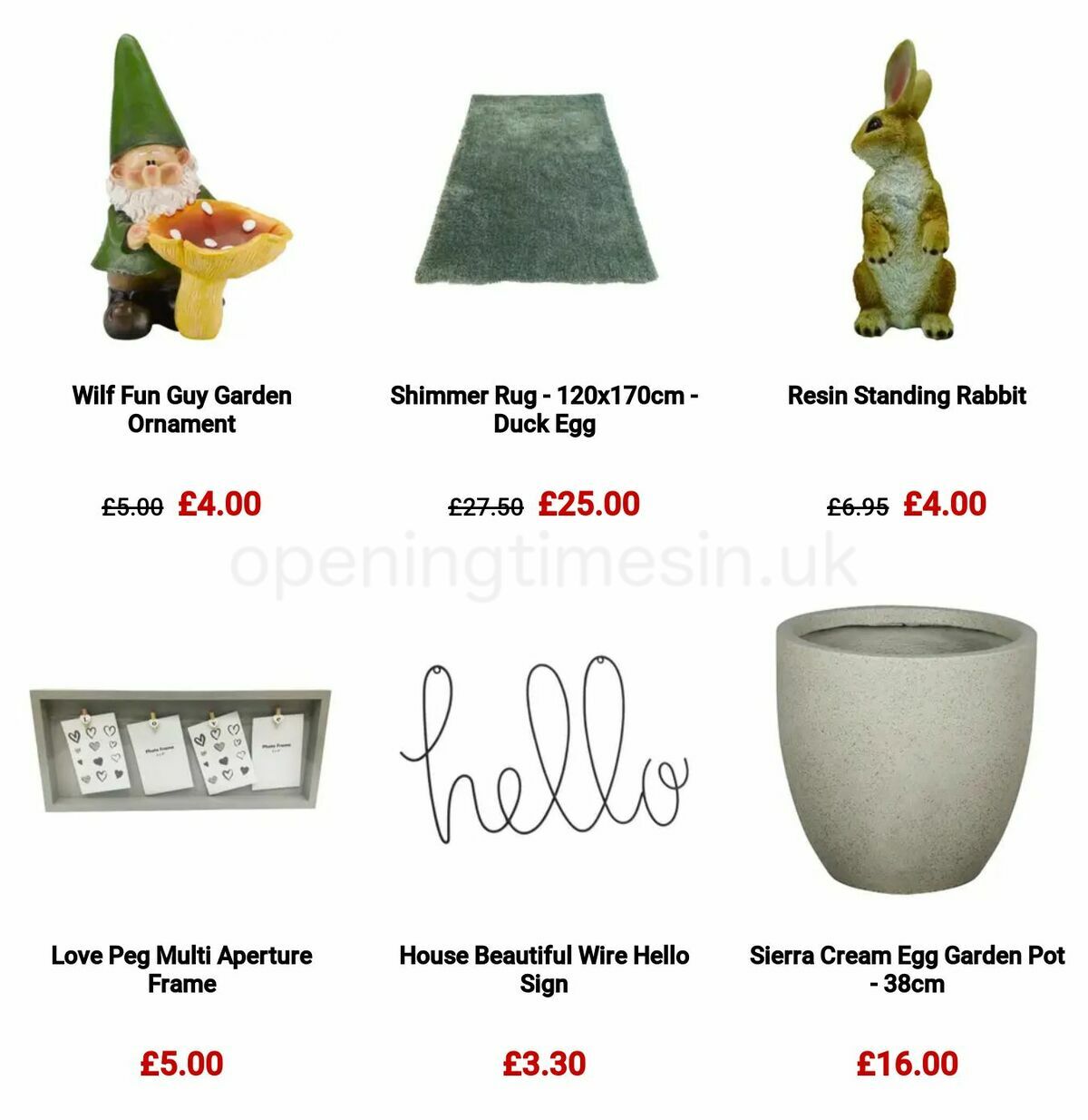 Homebase Offers from 9 March