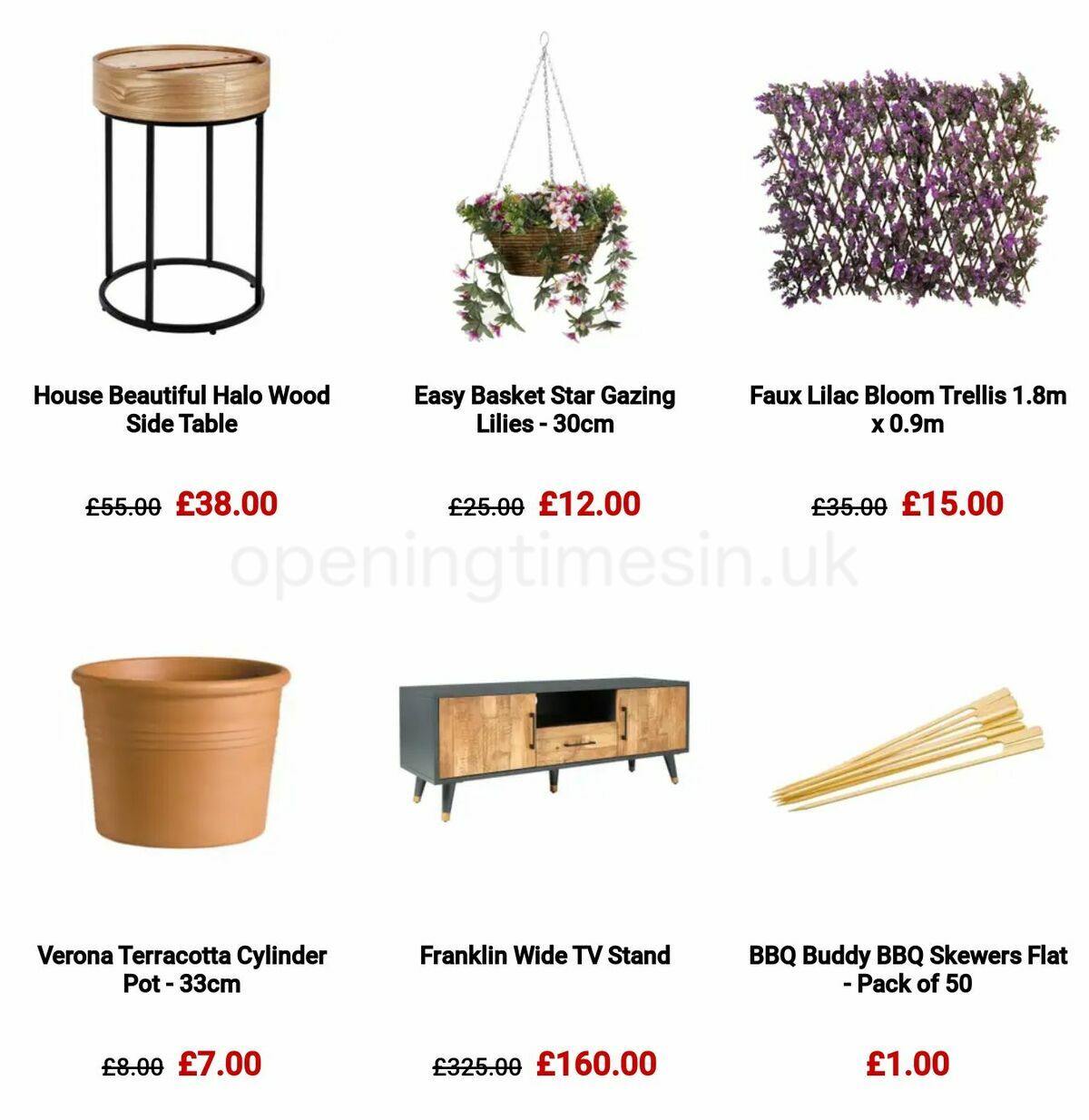 Homebase Offers from 9 March