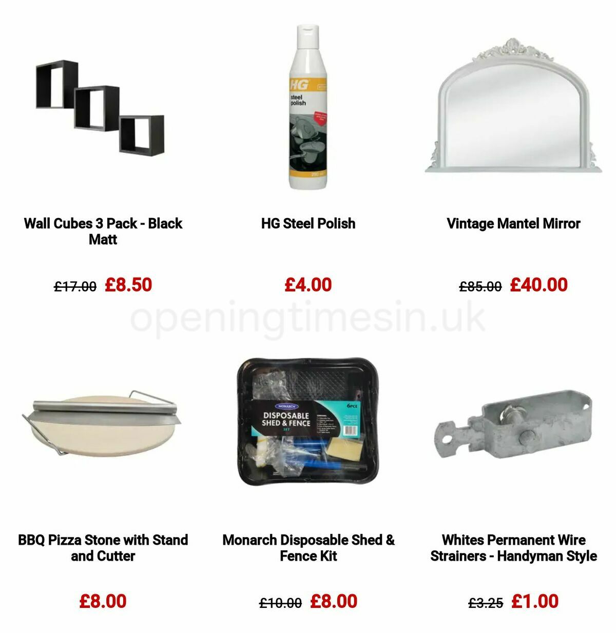 Homebase Offers from 9 March