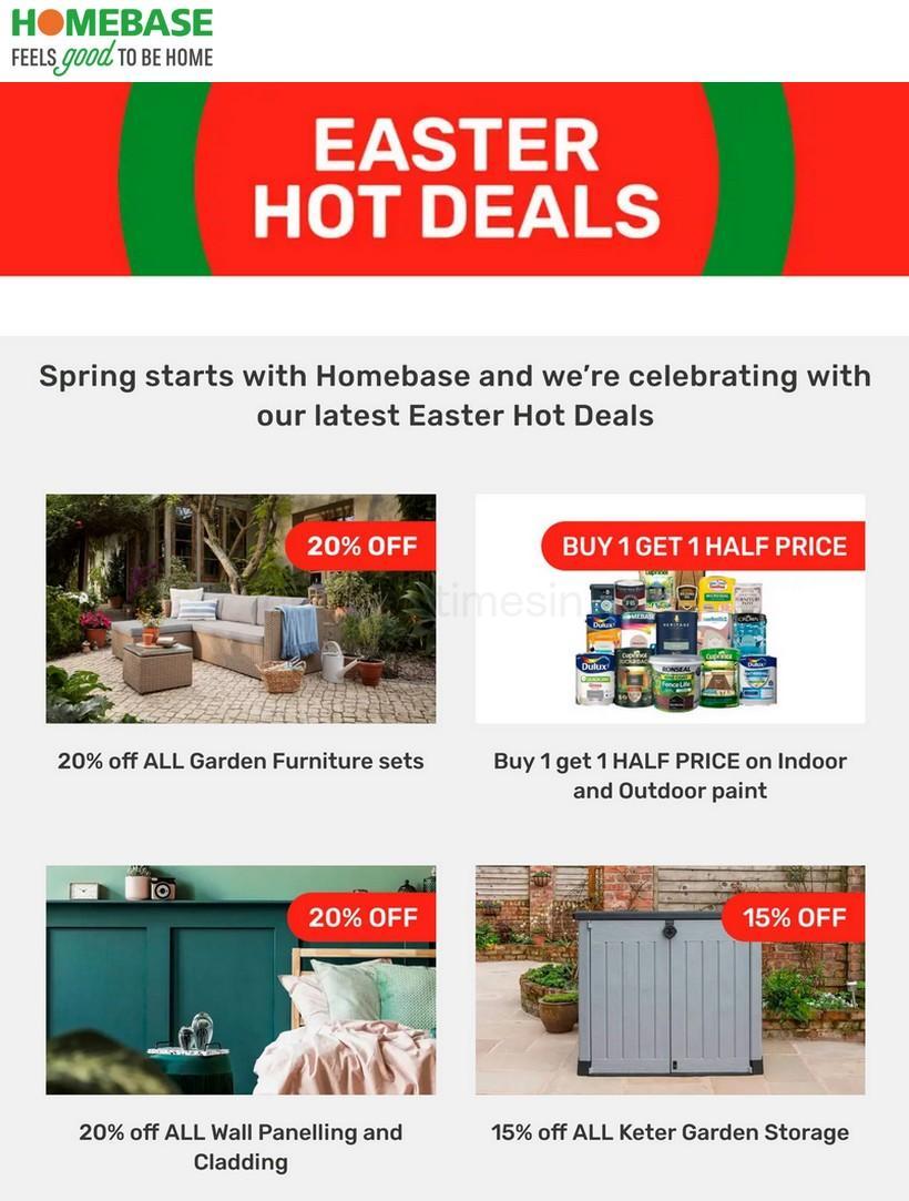 Homebase Offers from 1 April