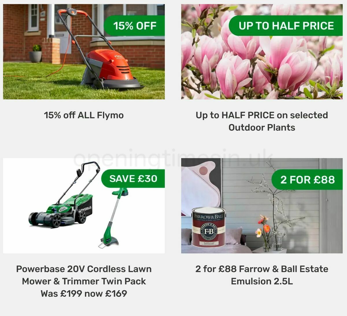 Homebase Offers from 15 April