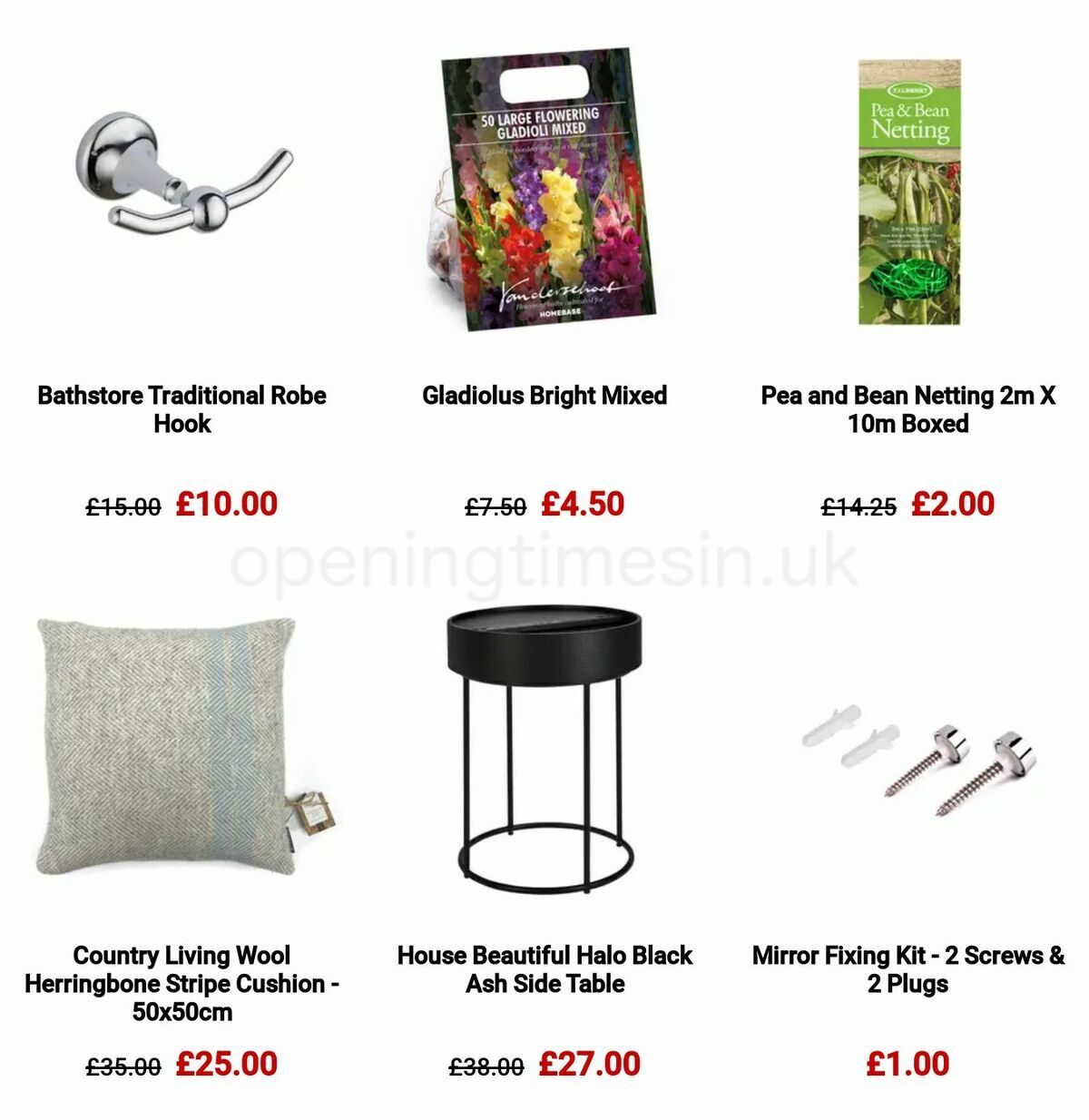 Homebase Offers from 23 May