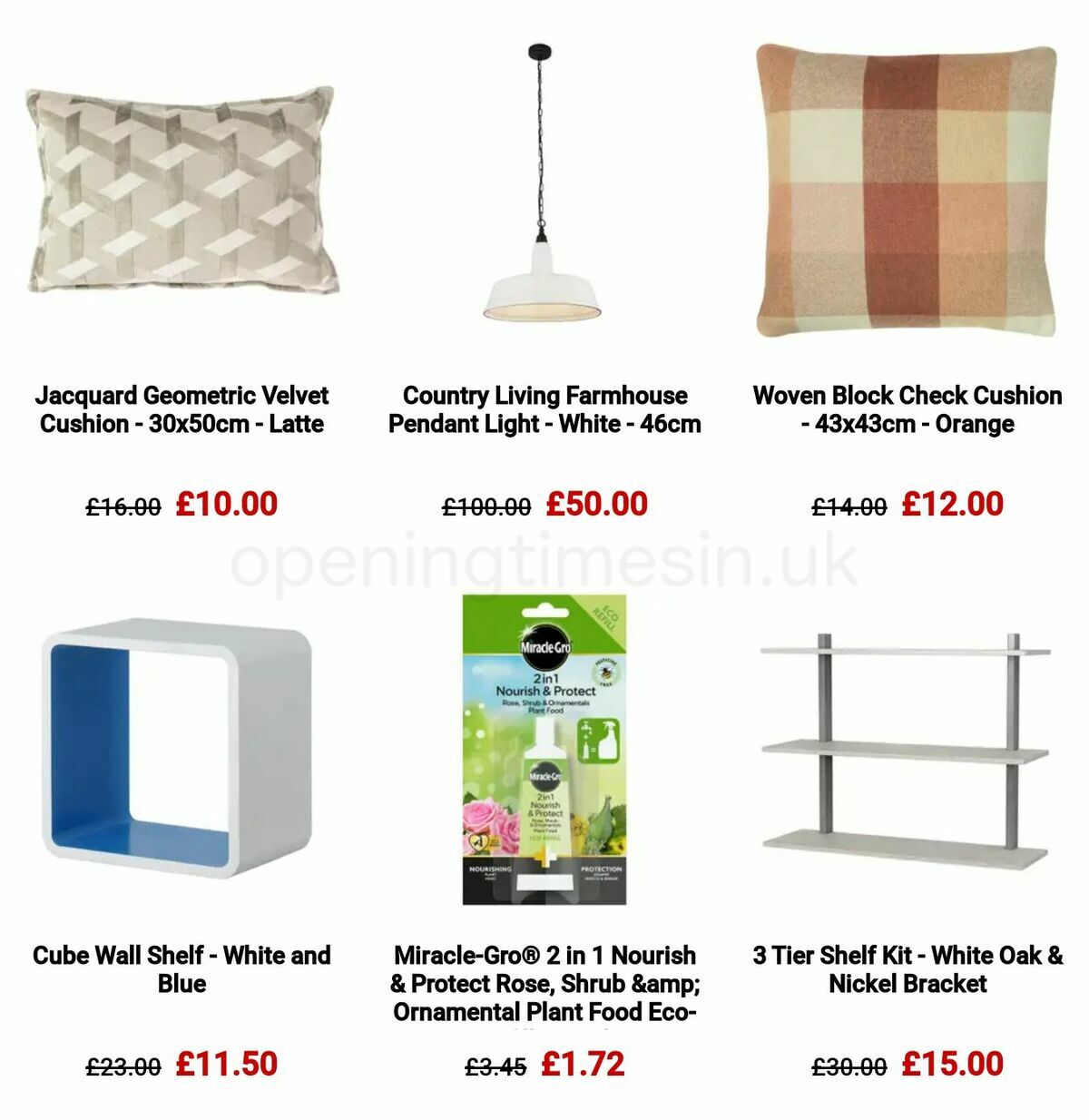 Homebase Offers from 23 May