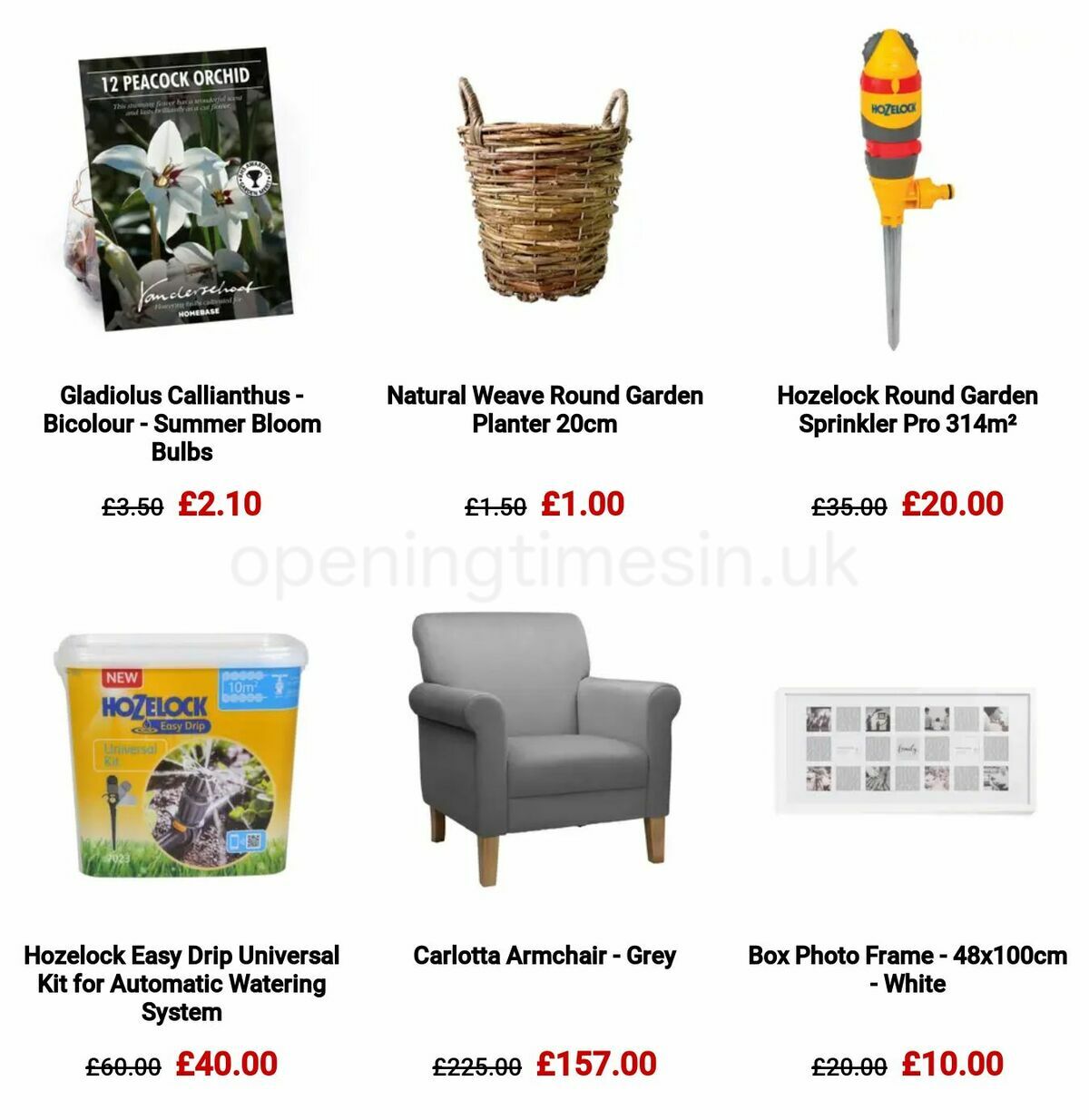 Homebase Offers from 23 May