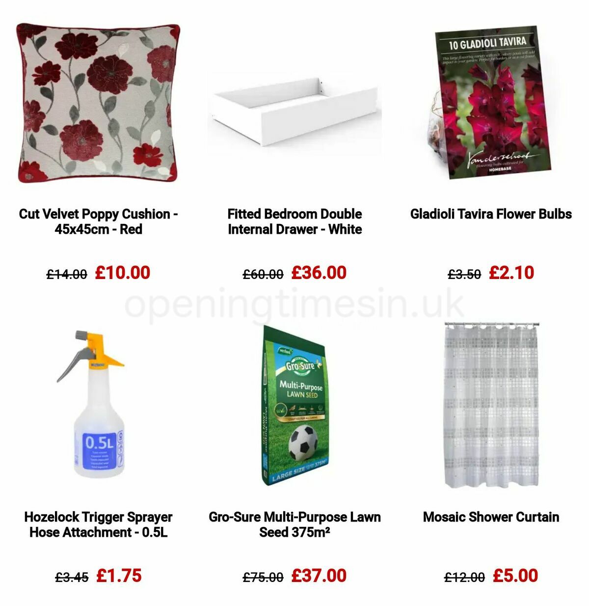 Homebase Offers from 23 May