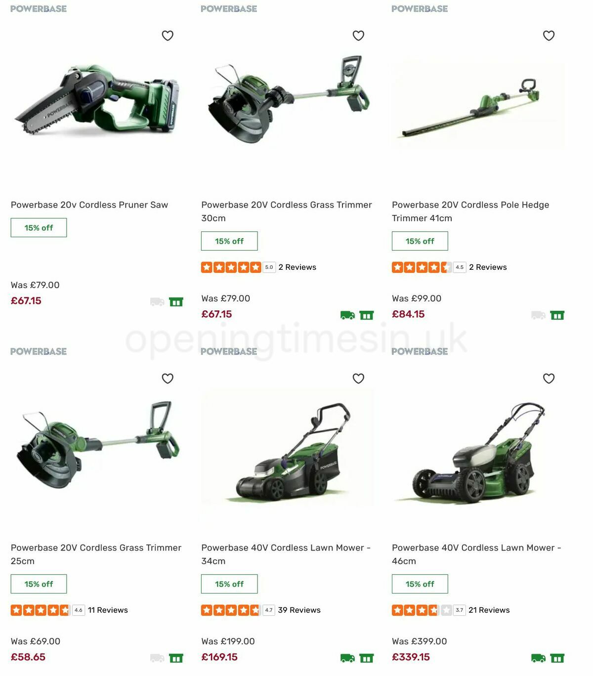Homebase Offers from 5 June