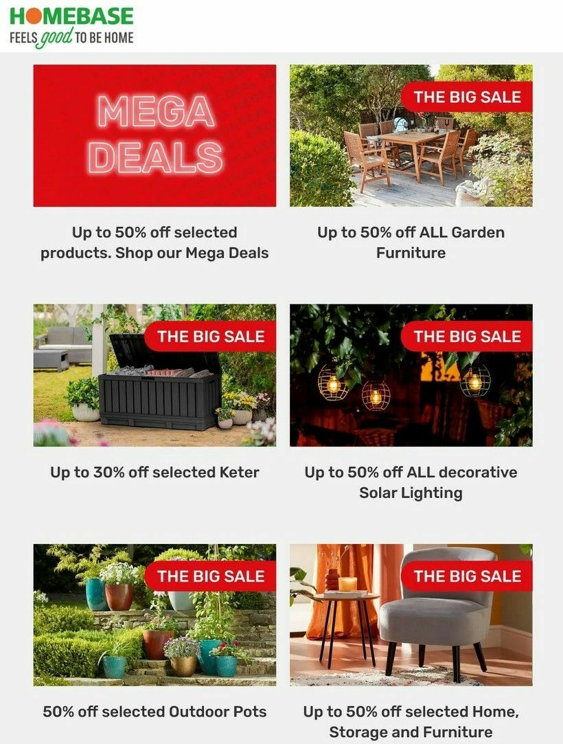 Homebase Offers from 15 August