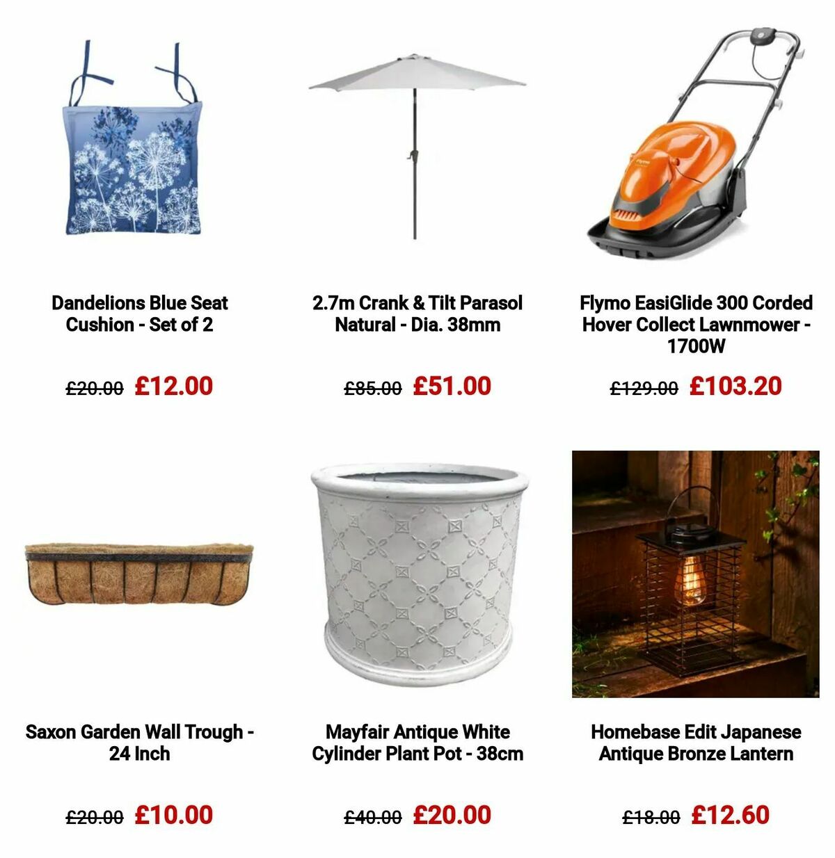Homebase Offers from 15 August