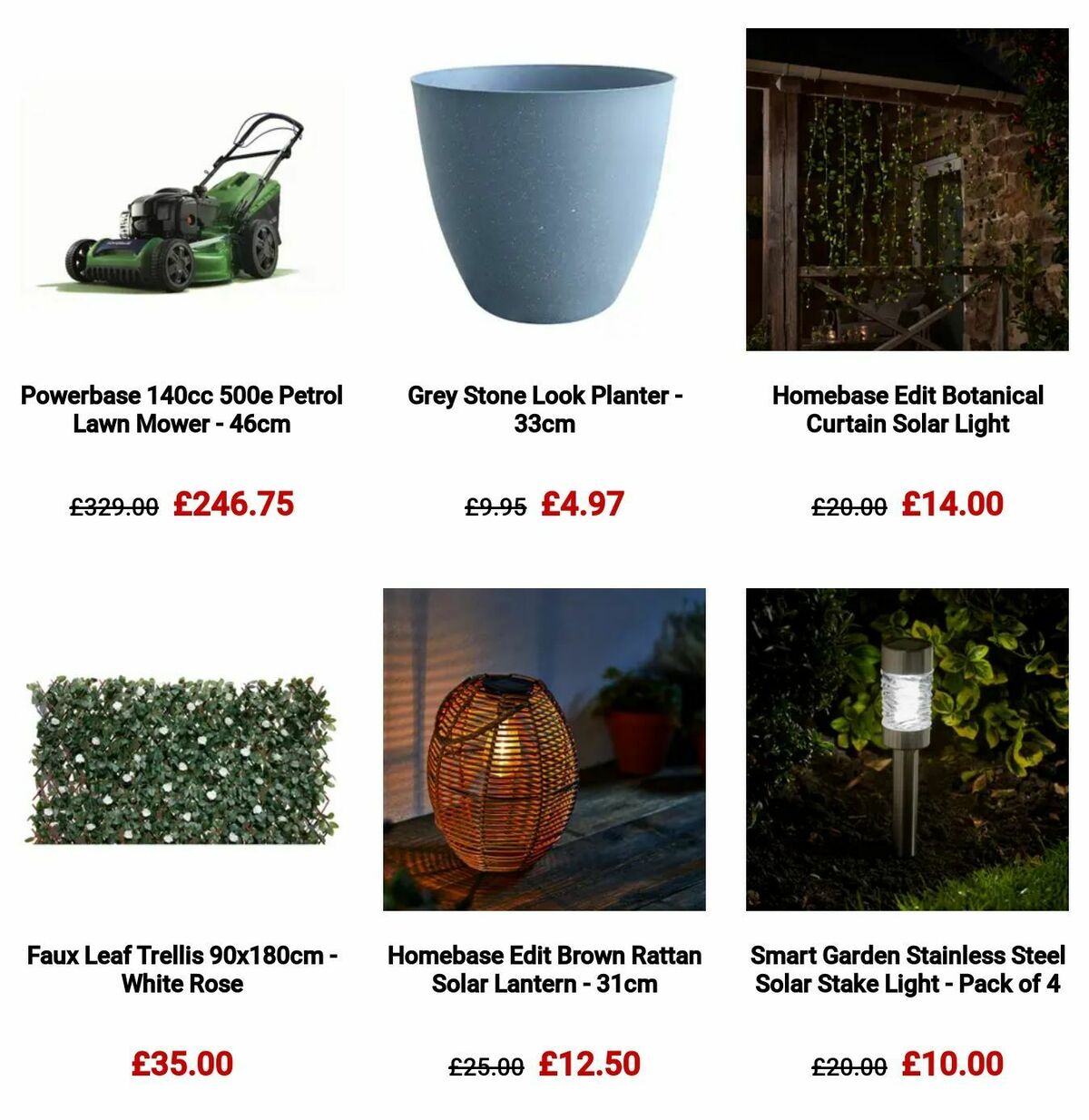 Homebase Offers from 15 August