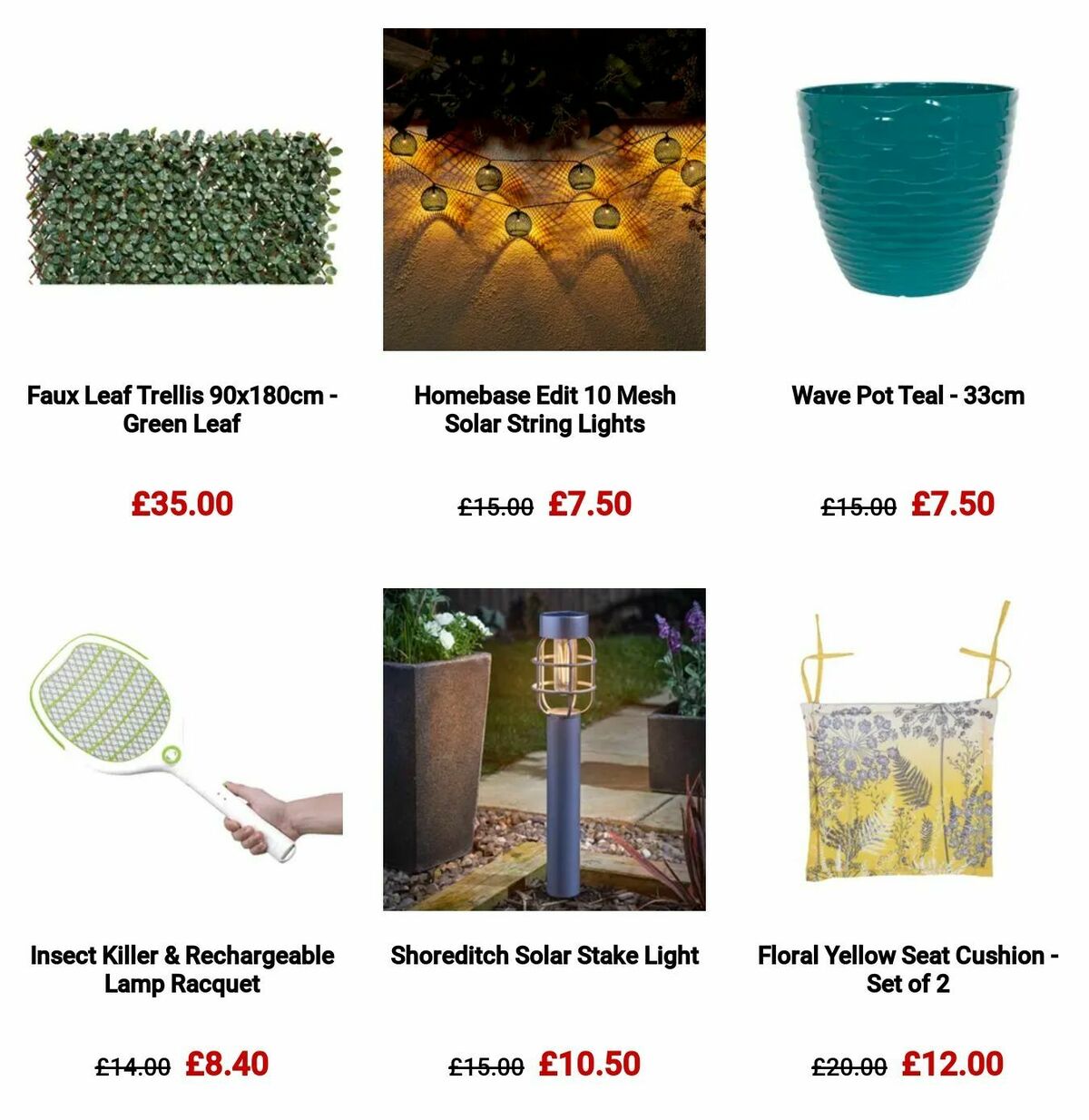 Homebase Offers from 15 August