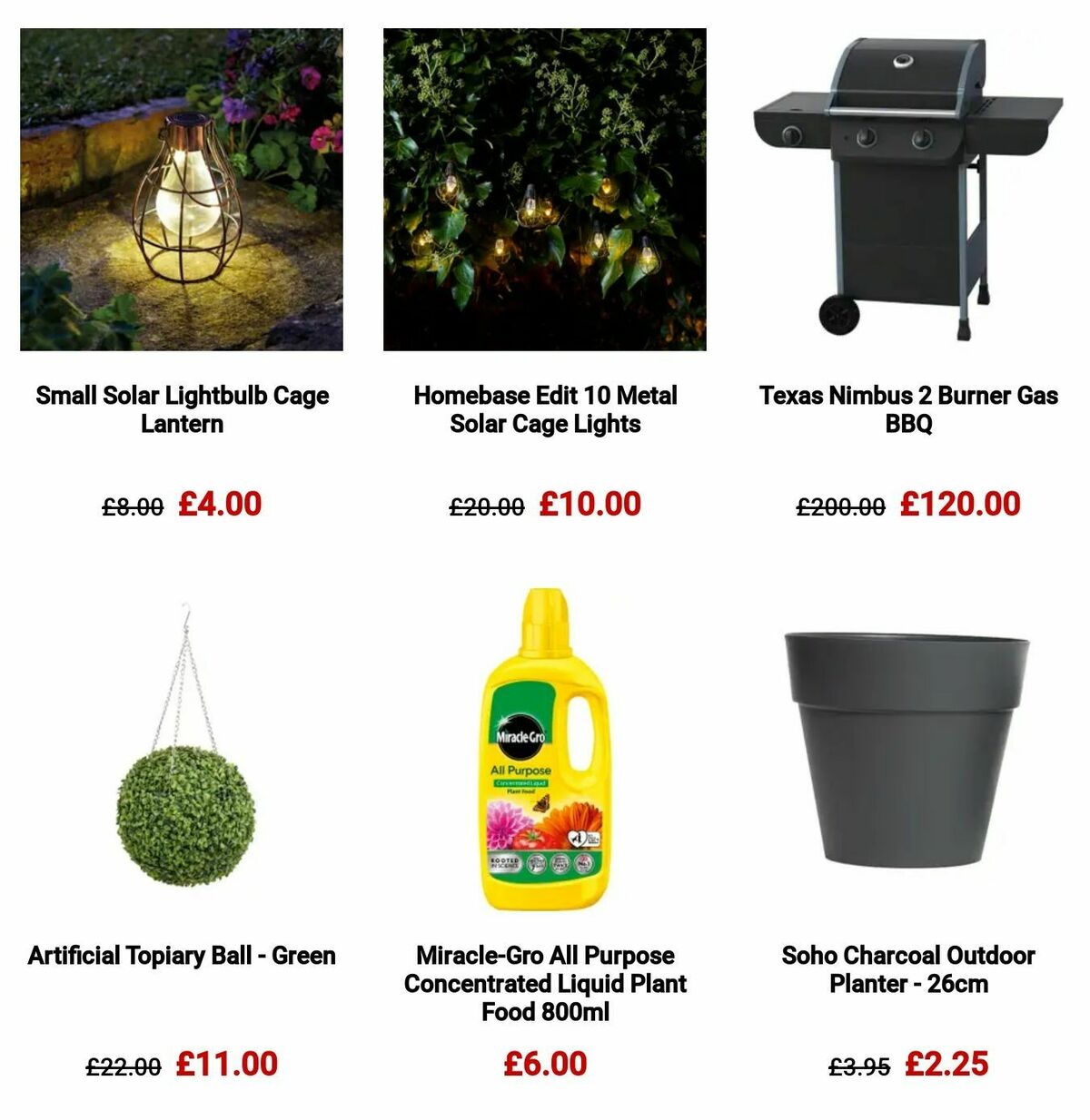 Homebase Offers from 15 August