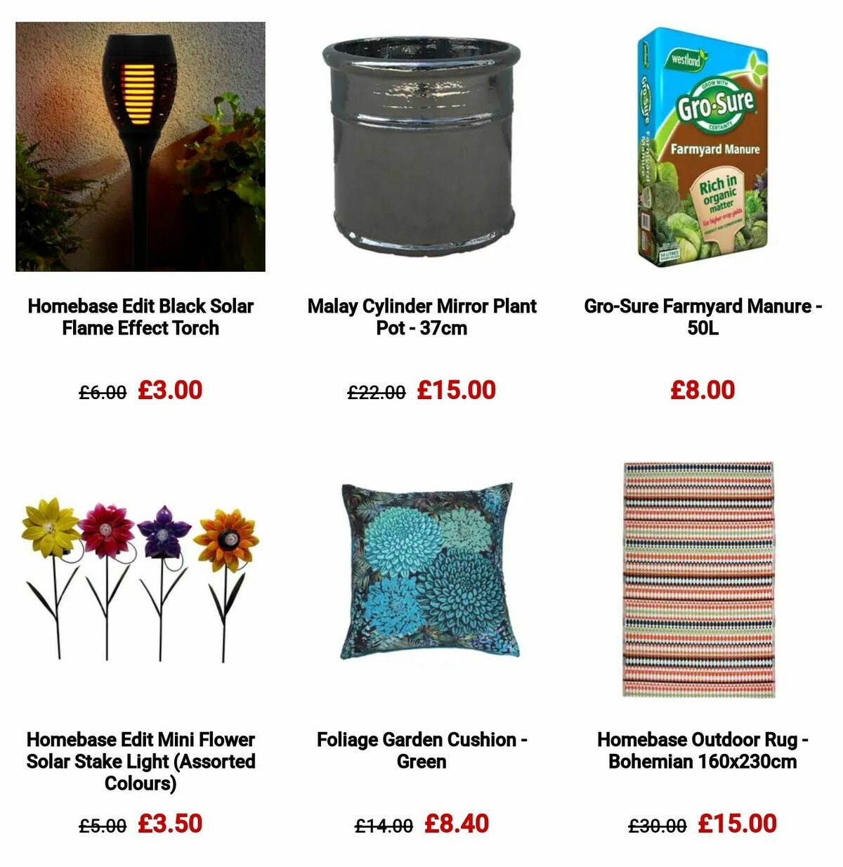 Homebase Offers from 15 August