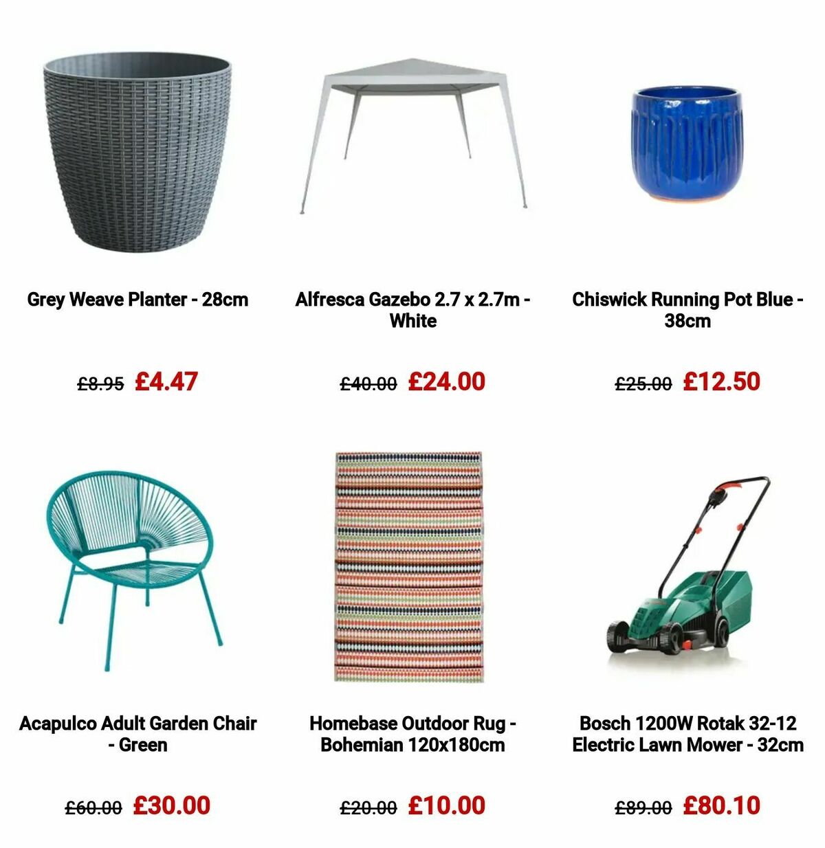 Homebase Offers from 15 August