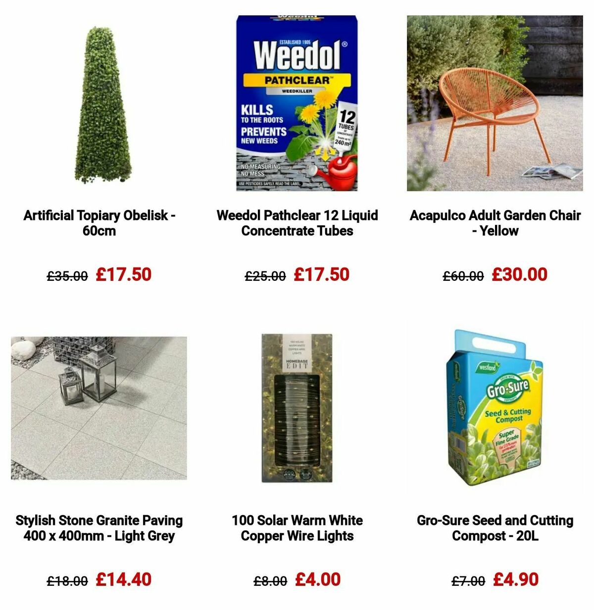 Homebase Offers from 15 August