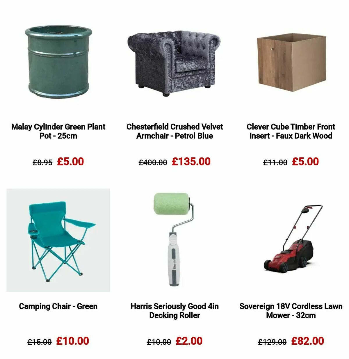 Homebase Offers from 3 September
