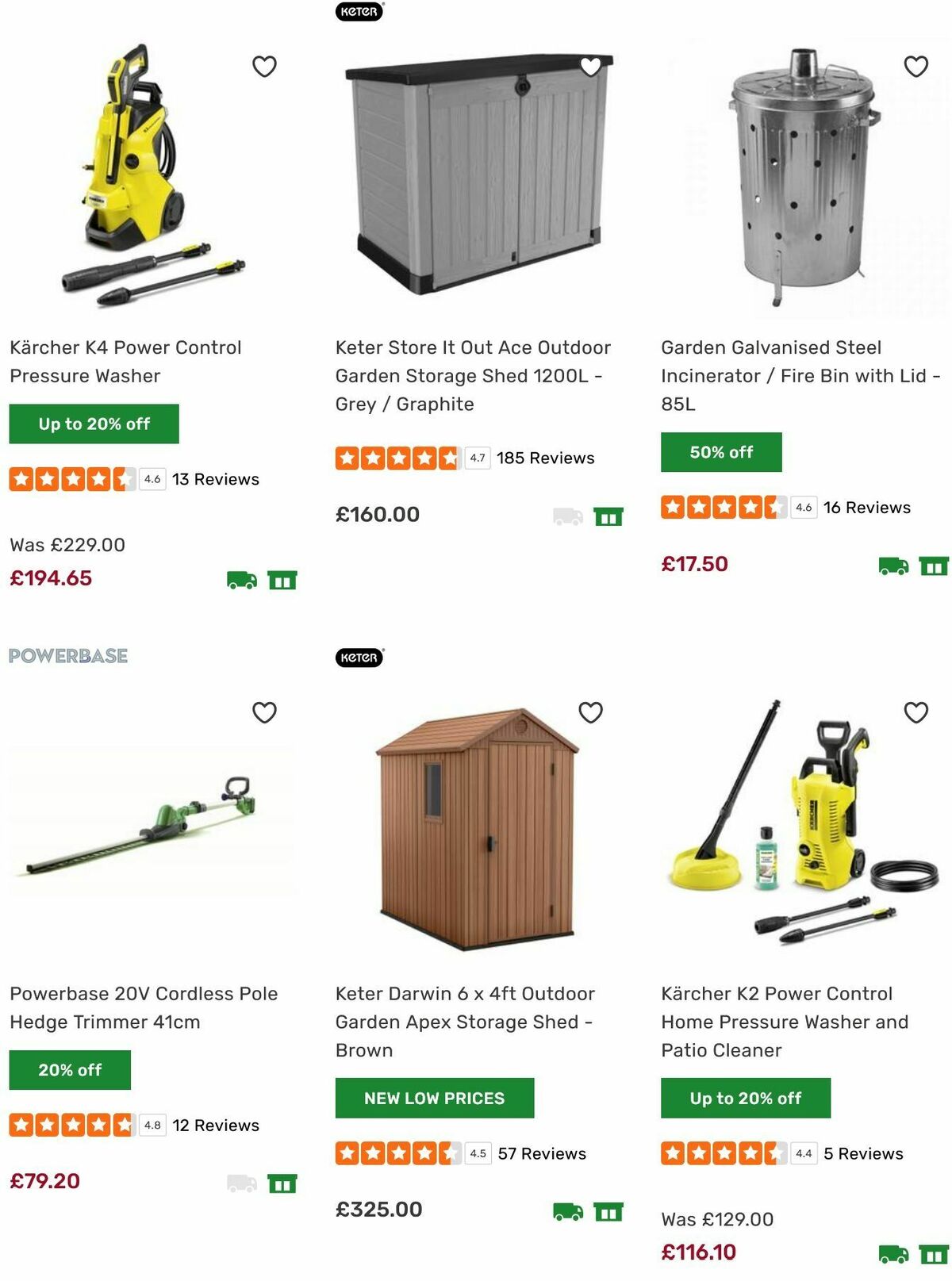 Homebase Offers from 5 October