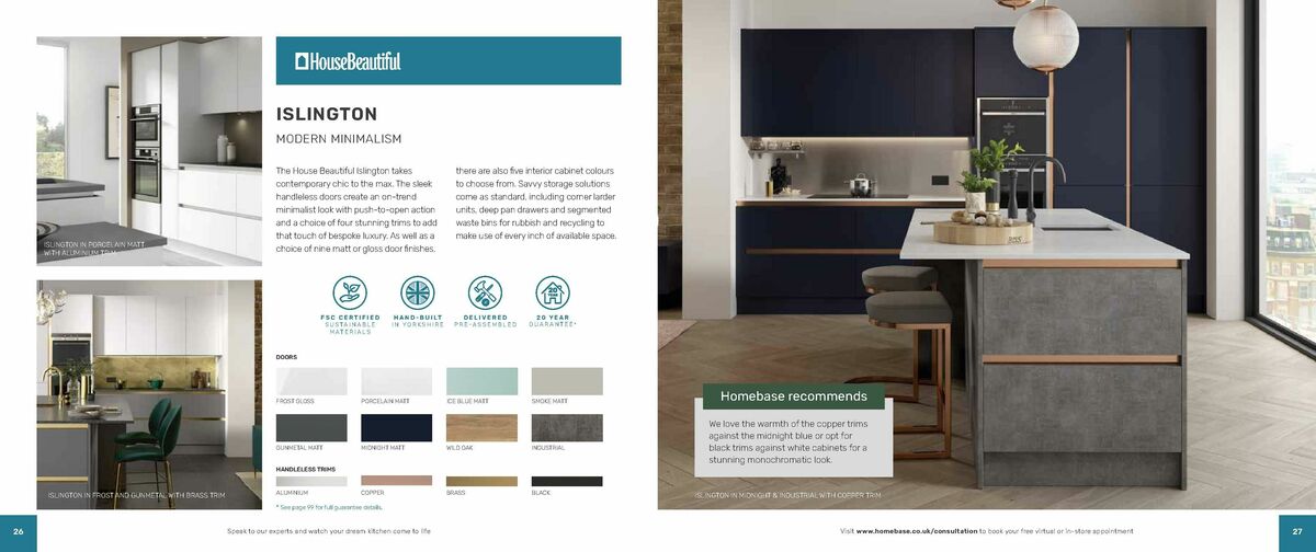 Homebase Kitchens Brochure Offers from 24 November