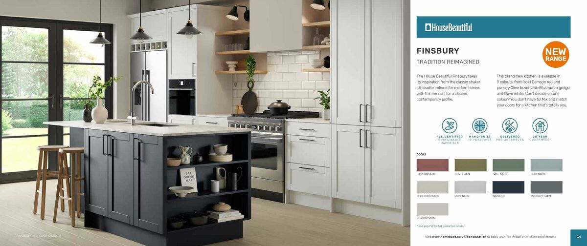 Homebase Kitchens Brochure Offers from 24 November