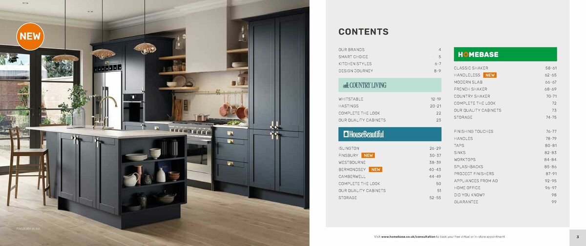 Homebase Kitchens Brochure Offers from 24 November