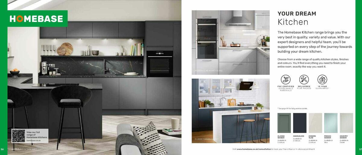 Homebase Kitchens Brochure Offers from 24 November