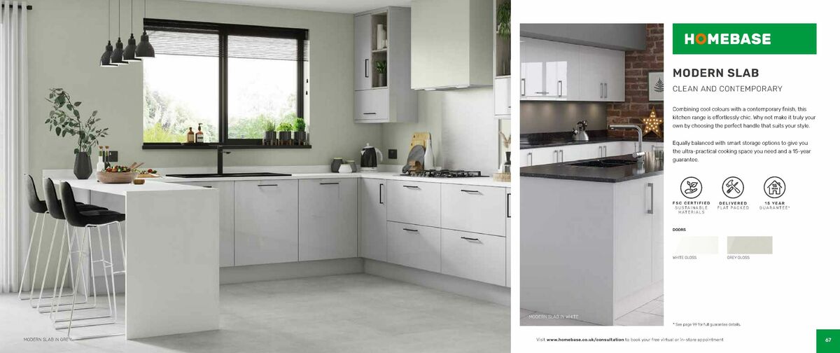 Homebase Kitchens Brochure Offers from 24 November
