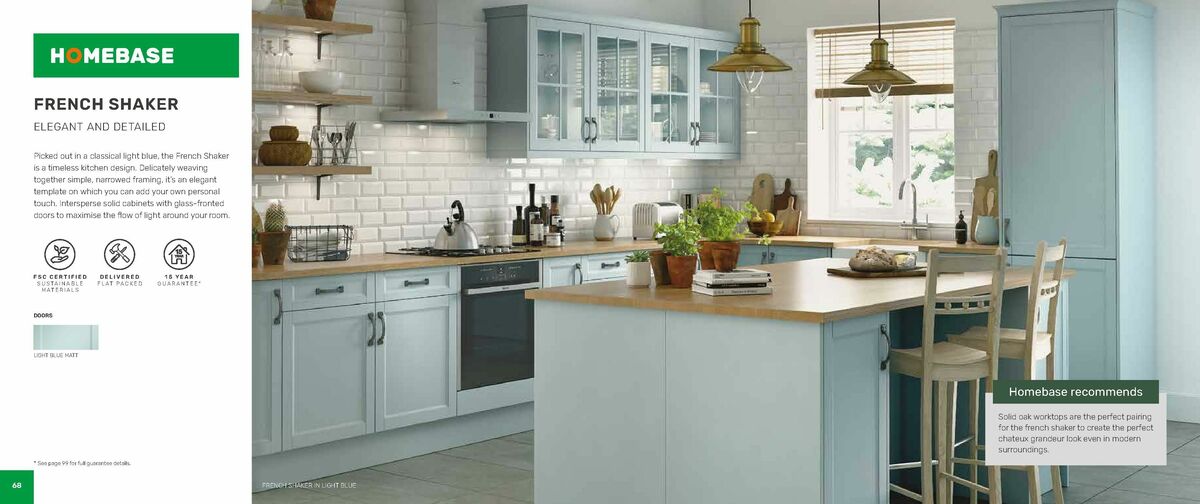Homebase Kitchens Brochure Offers from 24 November