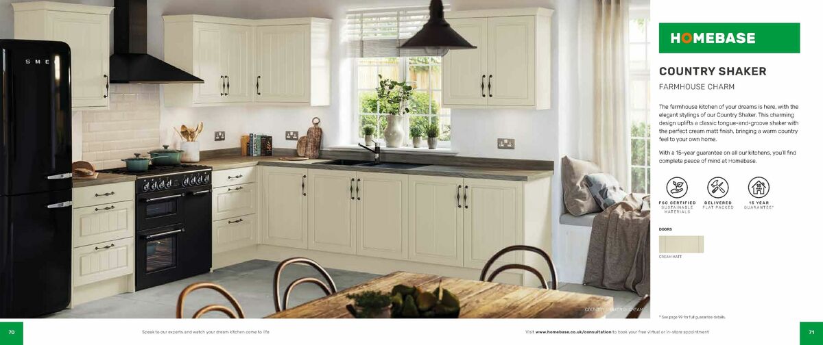 Homebase Kitchens Brochure Offers from 24 November