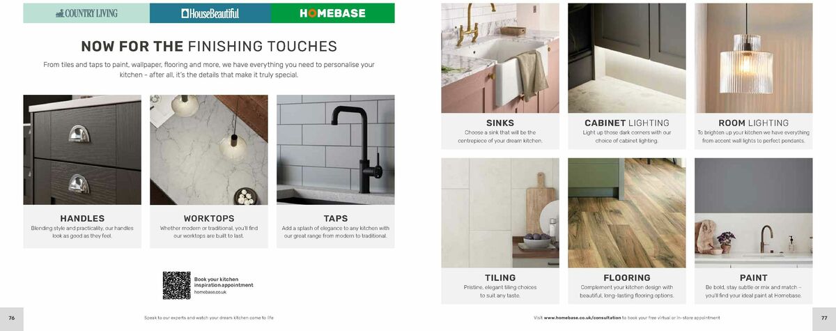 Homebase Kitchens Brochure Offers from 24 November
