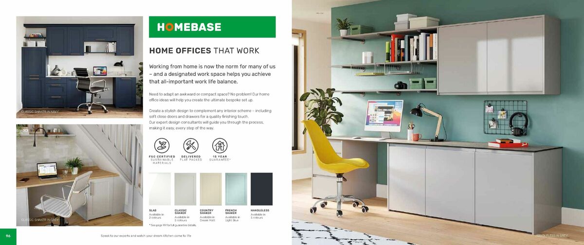 Homebase Kitchens Brochure Offers from 24 November