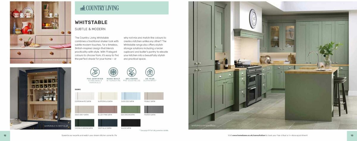 Homebase Kitchens Brochure Offers from 24 November