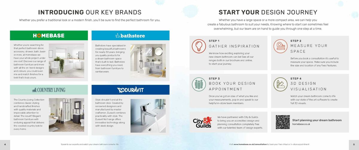 Homebase Bathrooms Brochure Offers from 14 December