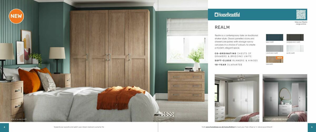 Homebase Bedroom Brochure Offers from 14 December