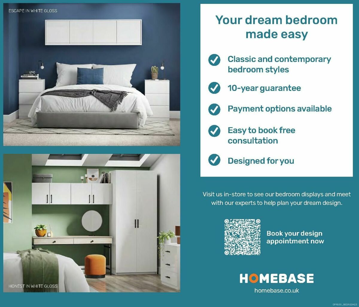Homebase Bedroom Brochure Offers from 14 December
