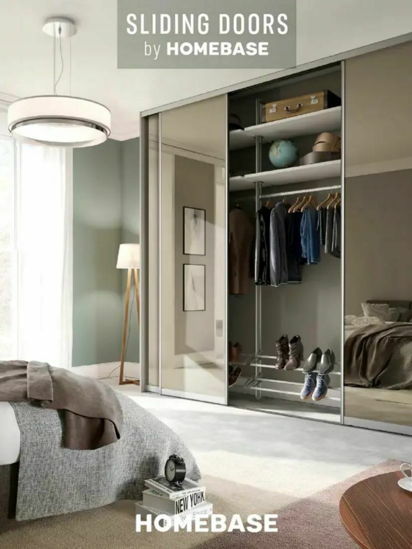 Homebase Fitted Sliding Wardrobes Offers from 20 February