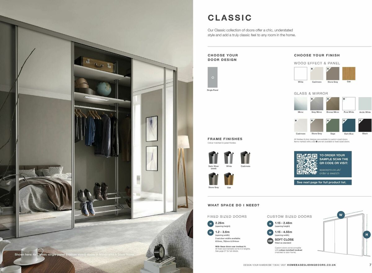 Homebase Fitted Sliding Wardrobes Offers from 20 February