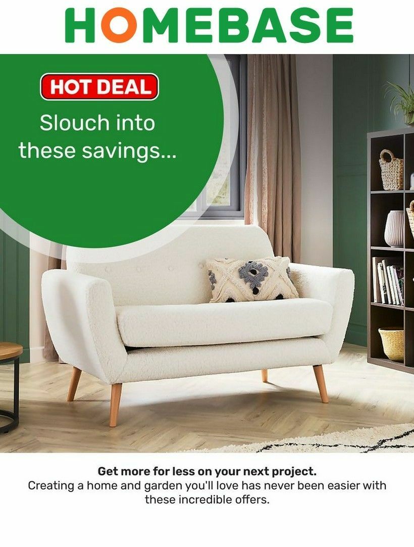 Homebase Hot Deals Offers from 2 April