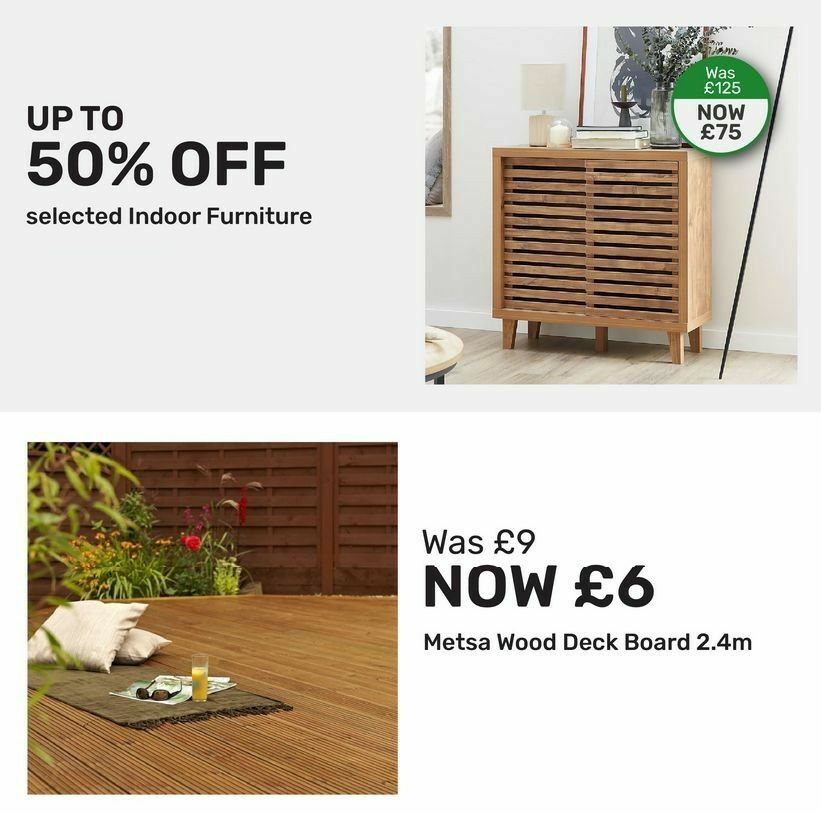 Homebase Hot Deals Offers from 2 April