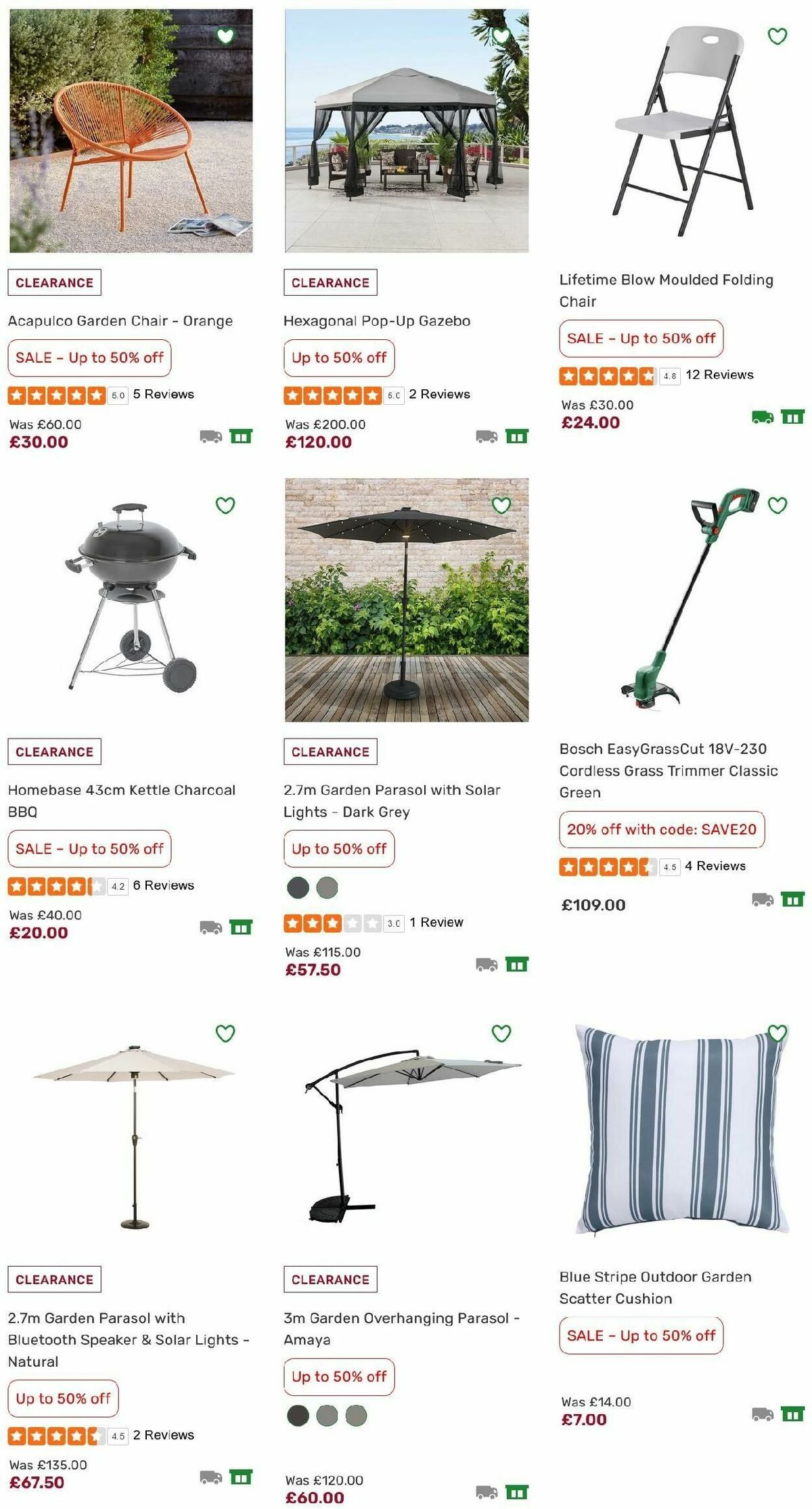 Homebase Offers from 2 August