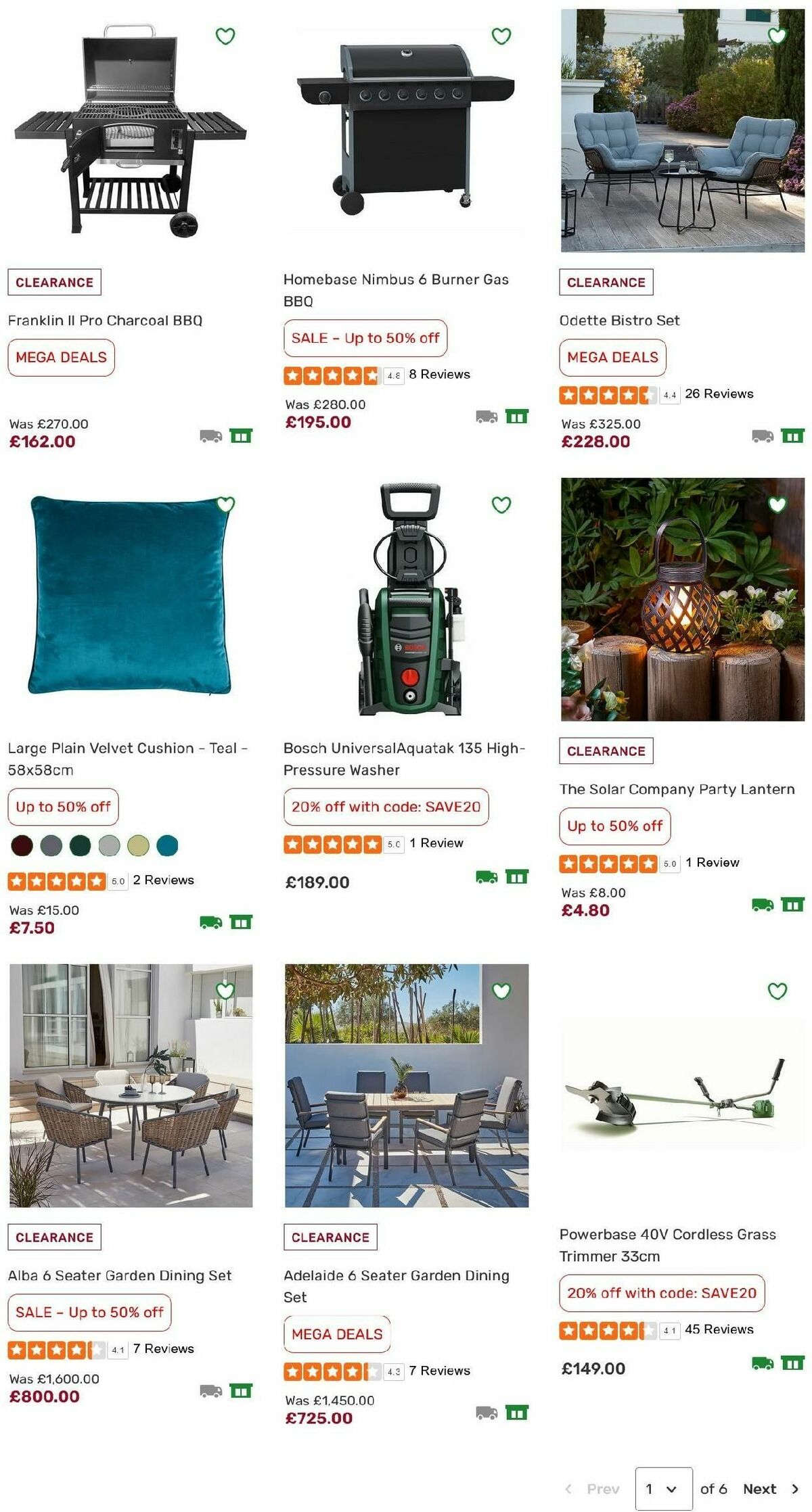 Homebase Offers from 2 August