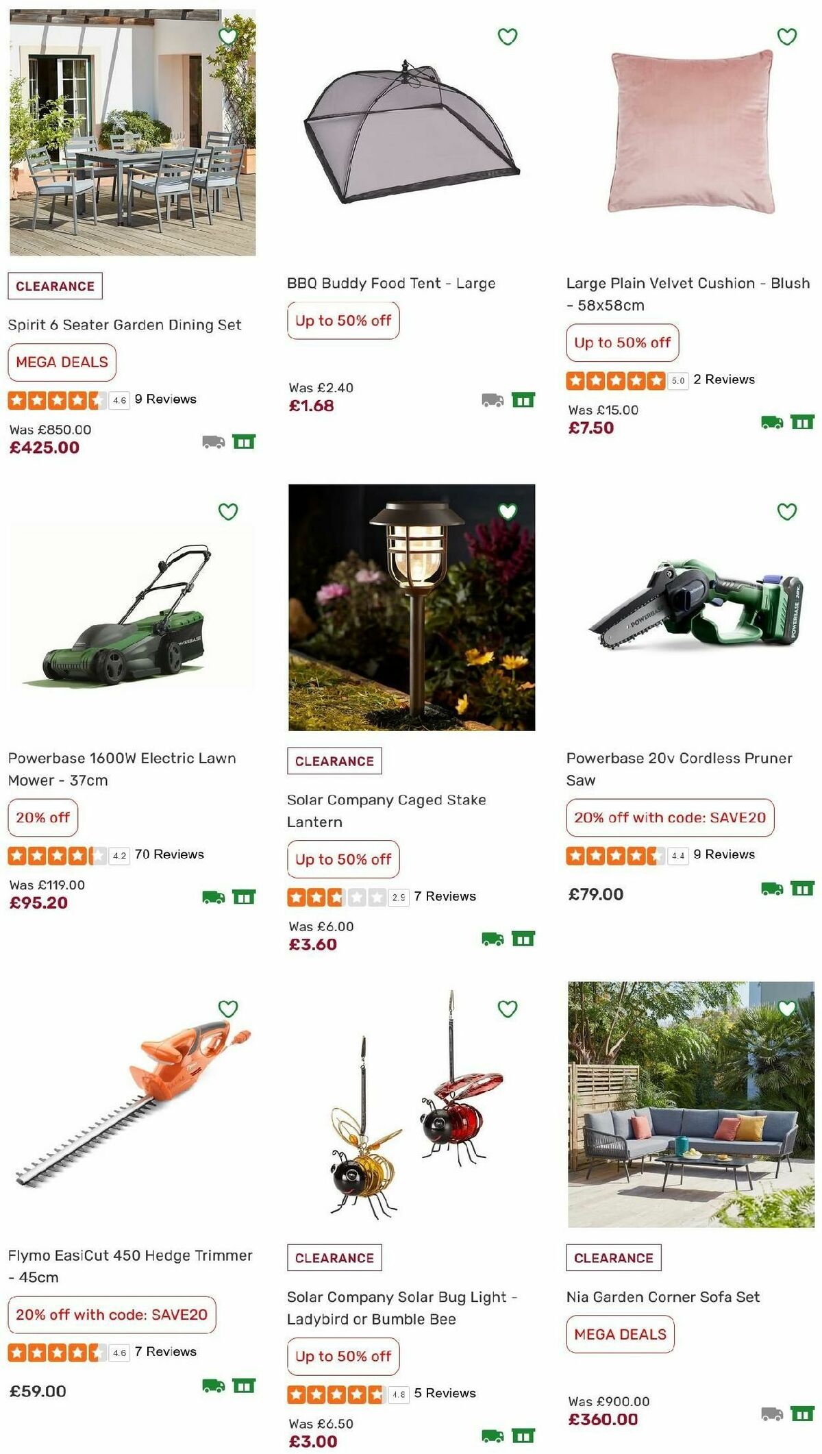 Homebase Offers from 2 August
