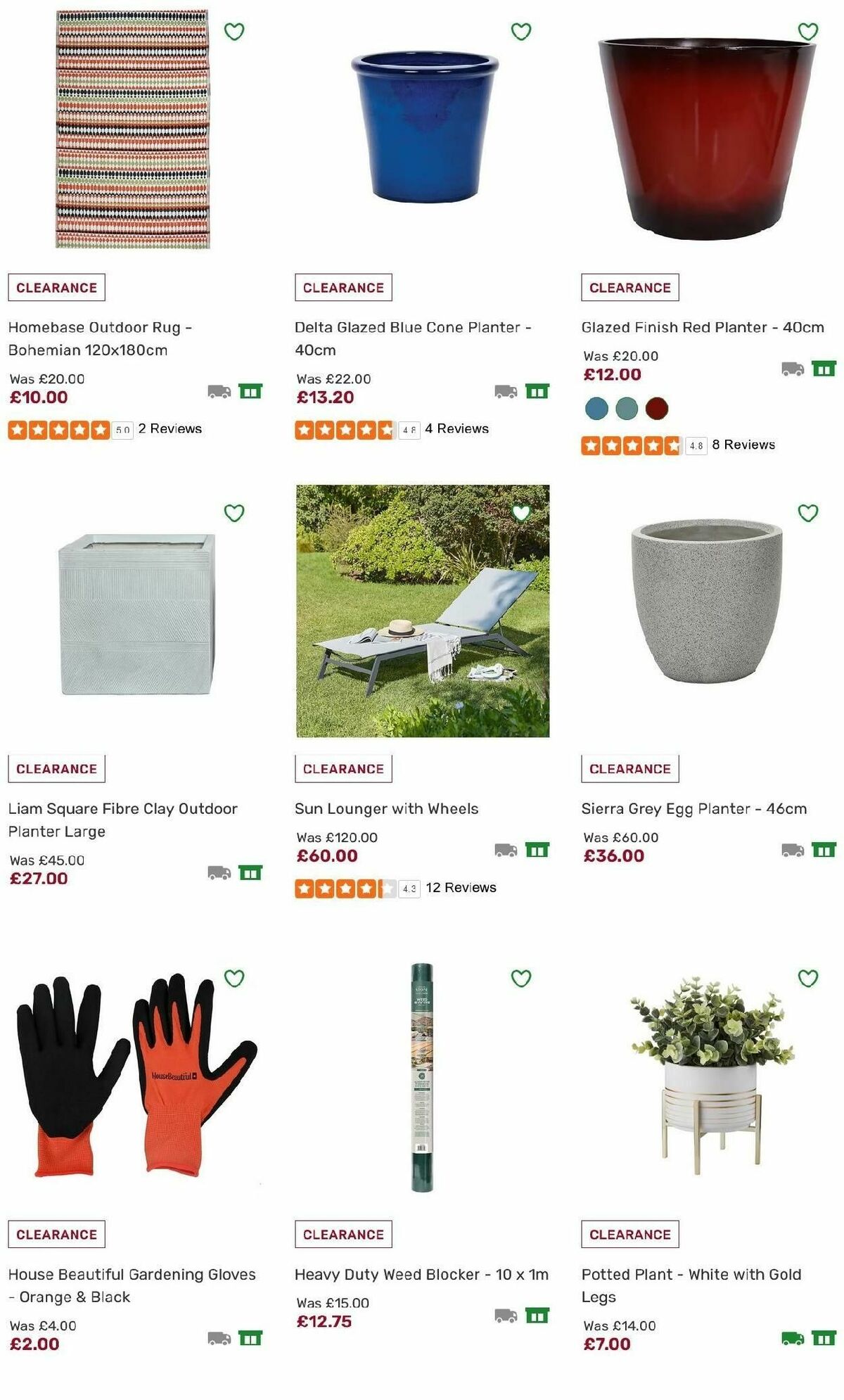 Homebase Offers from 27 August