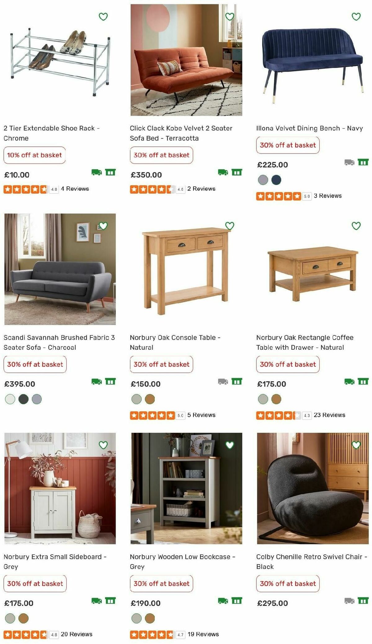 Homebase Offers from 13 December
