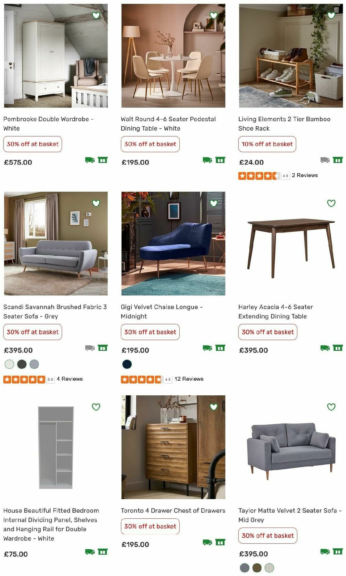 Homebase Offers from 13 December