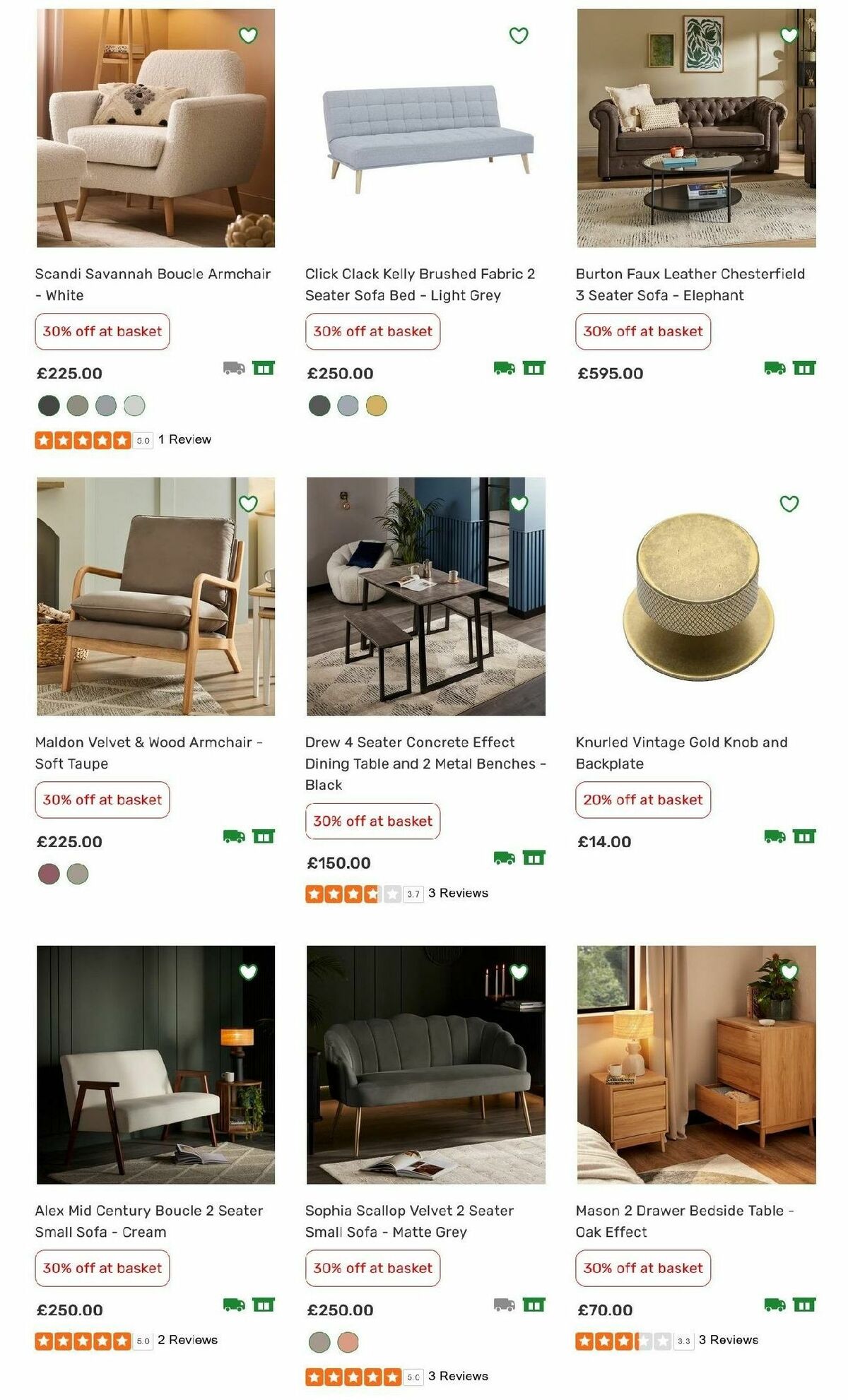 Homebase Offers from 13 December