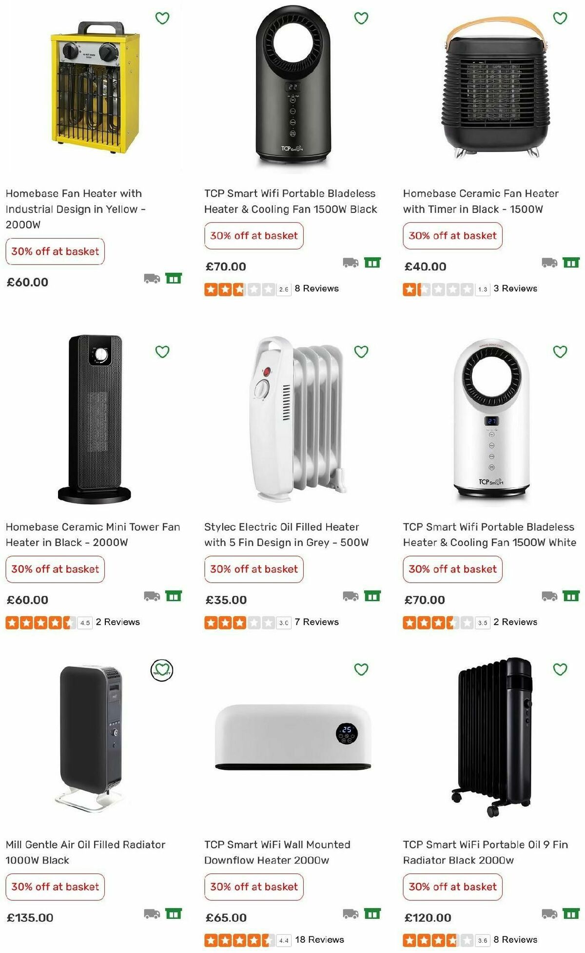 Homebase Offers from 20 January