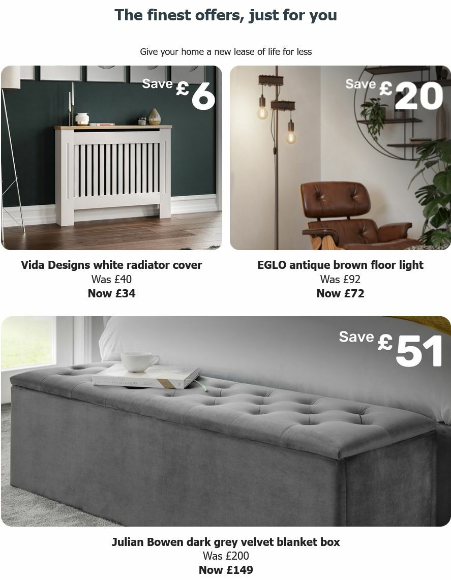 Homebase Offers from 17 February