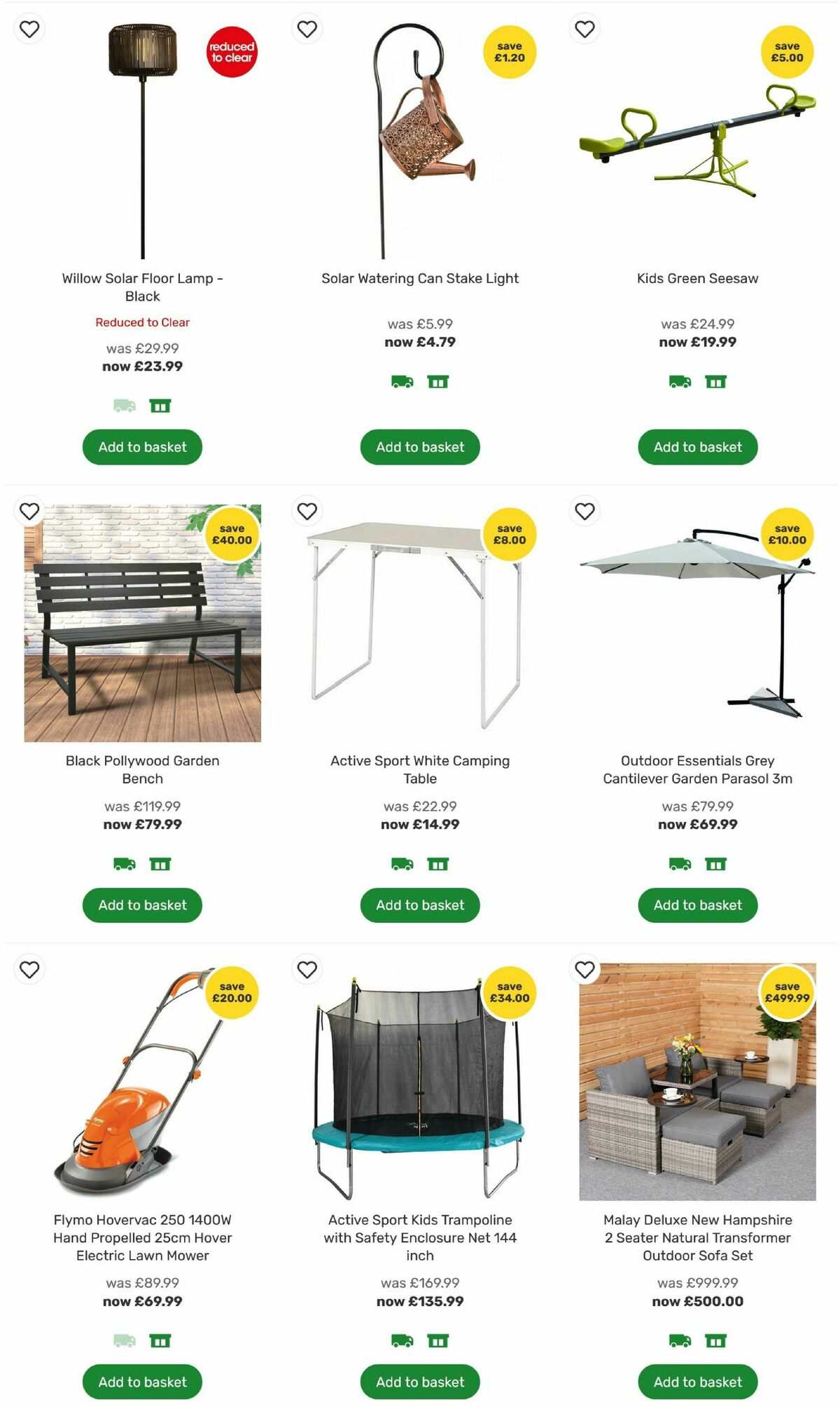 Homebase Offers from 11 April